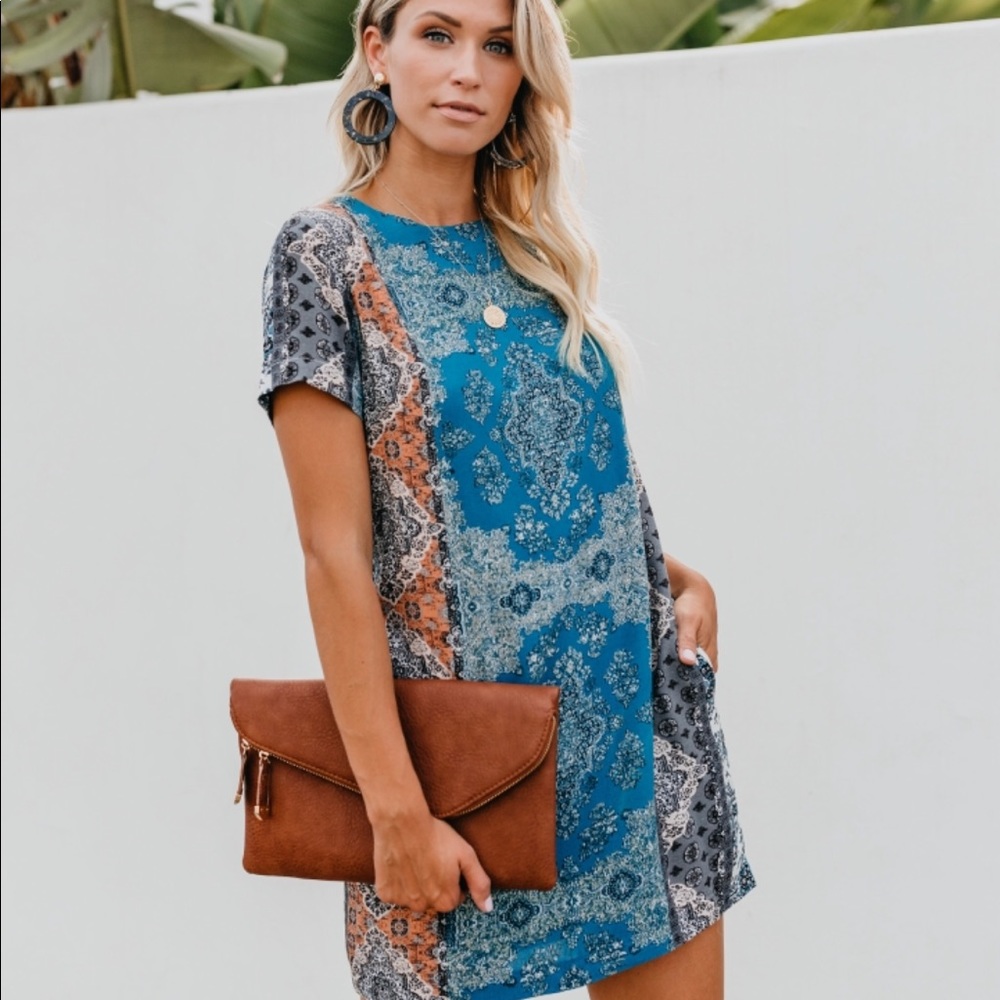 Vici Collection Cathedral Pocket Dress